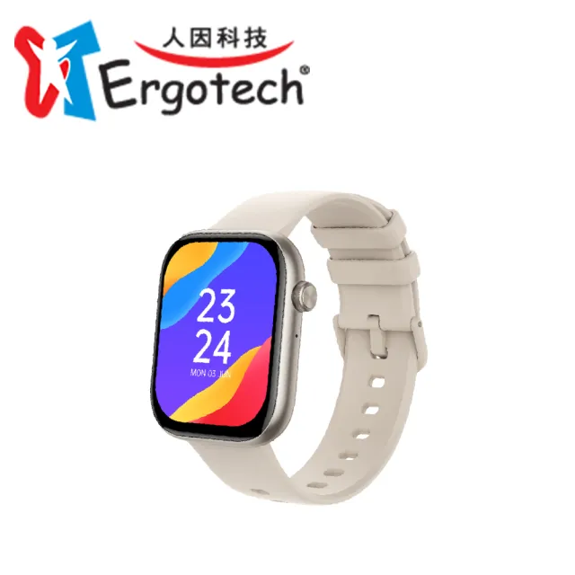 【Ergotech 人因科技】ERGOLINK SW200 2.01心率血氧藍牙通話腕錶