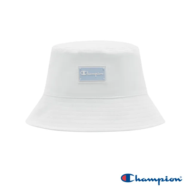 【Champion】官方直營-矽膠草寫LOGO標漁夫帽(白色)