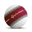 【TaylorMade】Tour Response Stripe Golf Balls 高爾夫球(Multi-4色組合裝｜3層球｜一盒12顆)