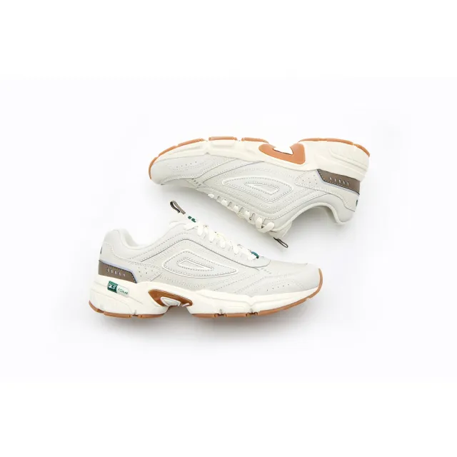【FILA官方直營】女鞋 PERANO 慢跑鞋 運動鞋-灰綠(5-J535Y-072)