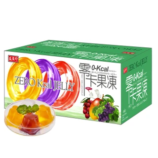 【盛香珍】零卡小果凍量販箱-綜合水果口味6kg(約220顆-中元節/拜拜箱)