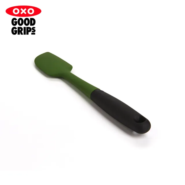 【OXO】好好握矽膠刮刀-綠(福利品)