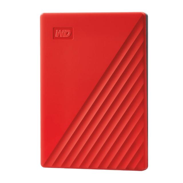 【WD 威騰】My Passport 2TB 2.5吋行動硬碟-紅(WDBYVG0020BRD-WESN)