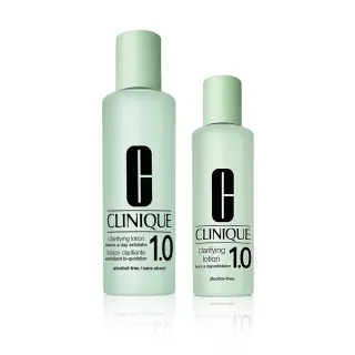 【CLINIQUE 倩碧】溫和潔膚水粉絲囤貨組(三步驟溫和潔膚水400ml)