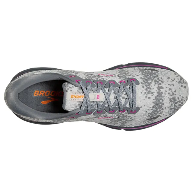 【BROOKS】女鞋 慢跑鞋 避震緩衝象限 GHOST 15 數位迷彩限定款(1203801B147)