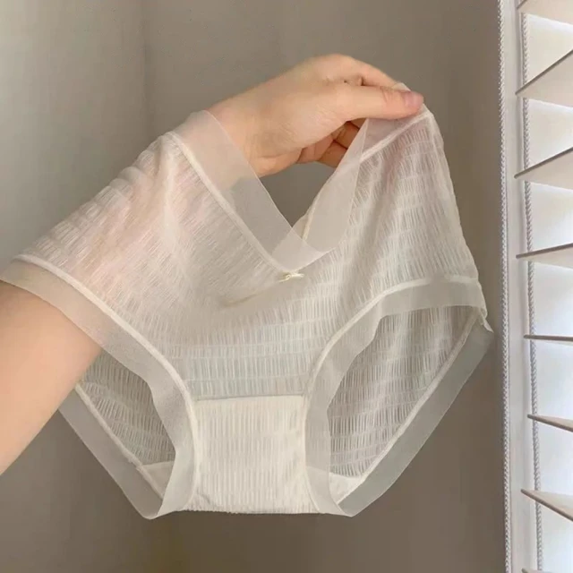 D.Nymph 丁妮芙 AIR波紋邊面膜內褲(無痕內褲 冰絲