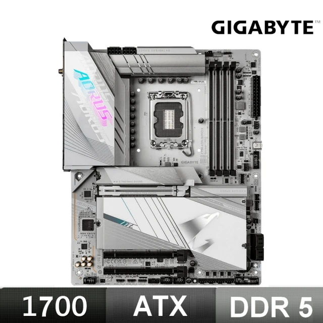 【GIGABYTE 技嘉】Z790 MB+DDR5-8G RAM(2入)組合★AORUS PRO X主機板+美光 DDR5 8GB記憶體