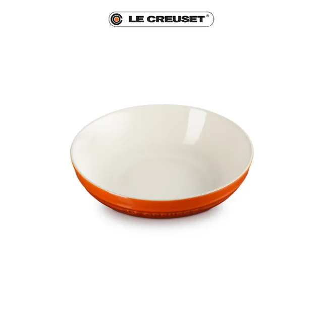 【Le Creuset】瓷器深圓盤 20cm(火紅辣椒)