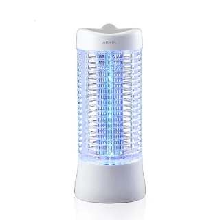 【ADATA 威剛】LED 電擊式捕蚊燈 MK5-BUC 灰/藍隨機(電蚊燈 滅蚊燈 電蚊拍 捕蚊器)