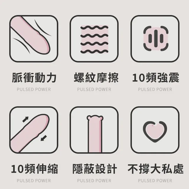 【情趣職人】布丁熊炮機｜伸縮炮機 按摩棒(按摩棒 女性自慰器 情趣用品)