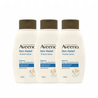 即期品【Aveeno 艾惟諾】高效燕麥沐浴修護組(354mlx3)