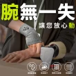 【Vital Salveo 紗比優】拇指運動護腕一雙超值組/淺灰(遠紅外線保暖護掌腕套/竹炭+鍺-台灣製造護具)