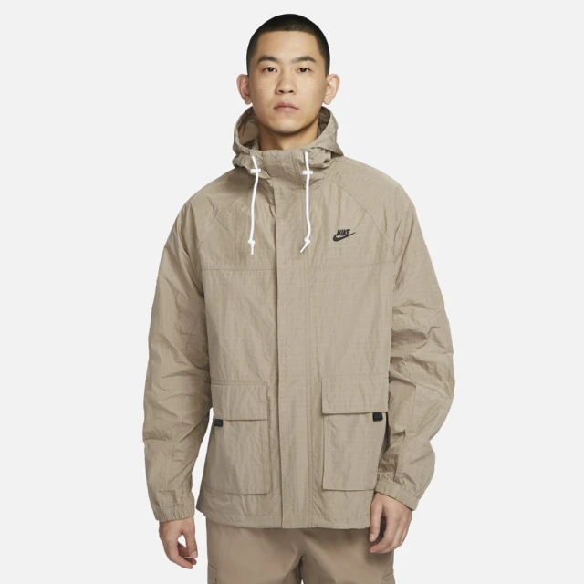 NIKE 耐吉 AS M NK CLUB BANDON JKT 男 休閒外套 卡其色(FN3109247)