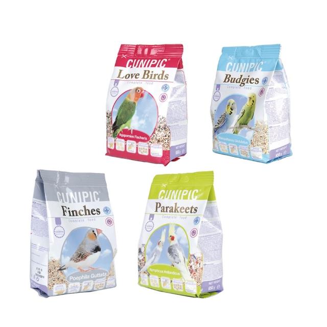 【CUNIPIC】鸚鵡鳥飼料650g(雀科飼料、小型鸚鵡飼料、中型鸚鵡飼料)