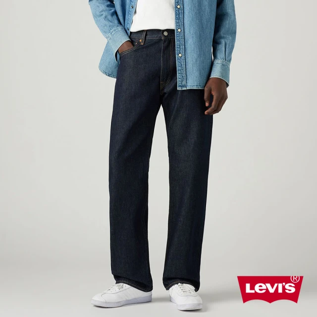 LEVIS 官方旗艦 555™ 男款中腰舒適直筒丹寧牛仔褲 人氣新品 000LO-0000