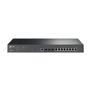 【TP-Link】ER8411 10Gigabit Omada控制器 VPN雲端管理路由器(SFP+ WAN 商辦/企業適用)