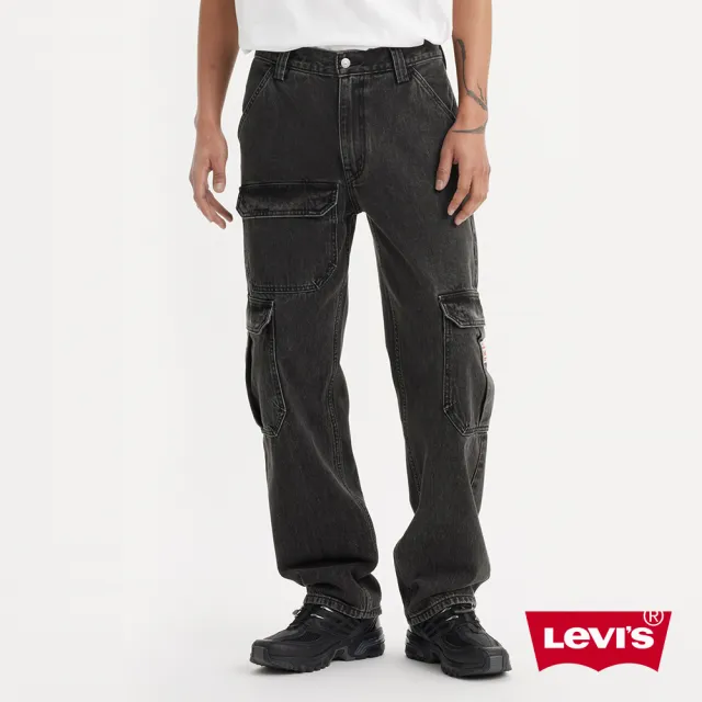 【LEVIS 官方旗艦】Workwear工裝系列男款STAYLOOSE 多蓋袋設計工裝褲 人氣新品 A7368-0006