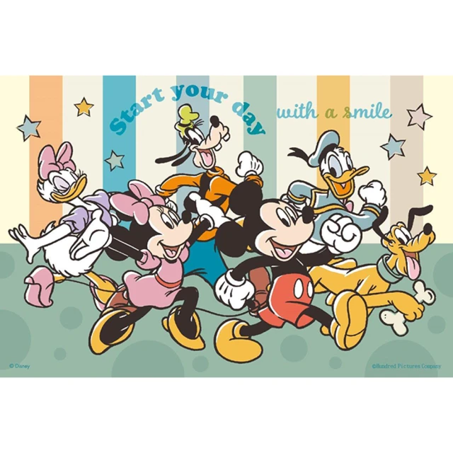 HUNDRED PICTURES 百耘圖 Mickey Mouse & Friends米奇家族2鐵盒拼圖36片(迪士尼)