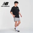 【NEW BALANCE】NB 刺繡標語短袖上衣_男性_黑/牙白色任選_MT41908BK_MT41908SST(美版 版型偏大)