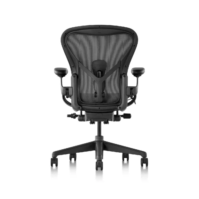 【Herman Miller】Aeron全功能-石墨黑 l A SIZE l 原廠授權商世代家具(人體工學椅/辦公椅/主管椅)