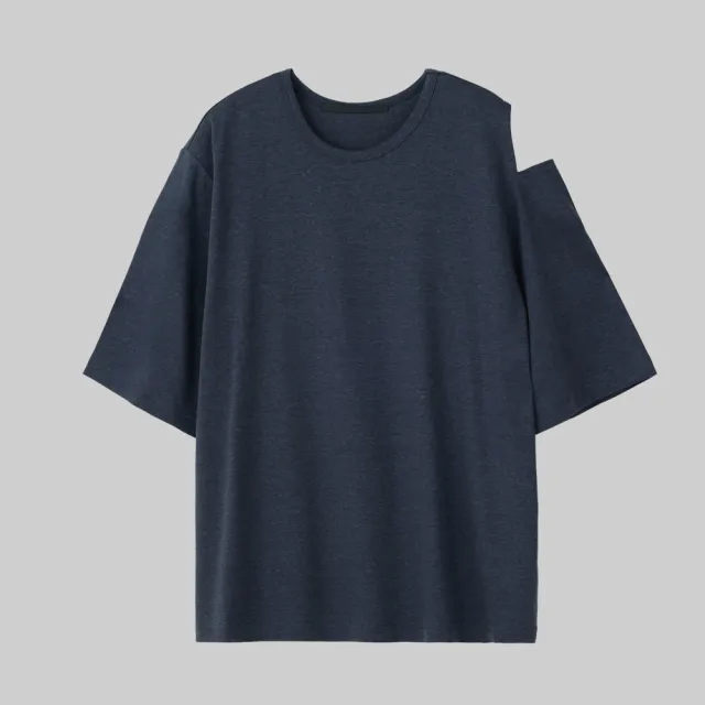 【giordano ladies】24SS_肩上開衩棉質上衣(02324034)