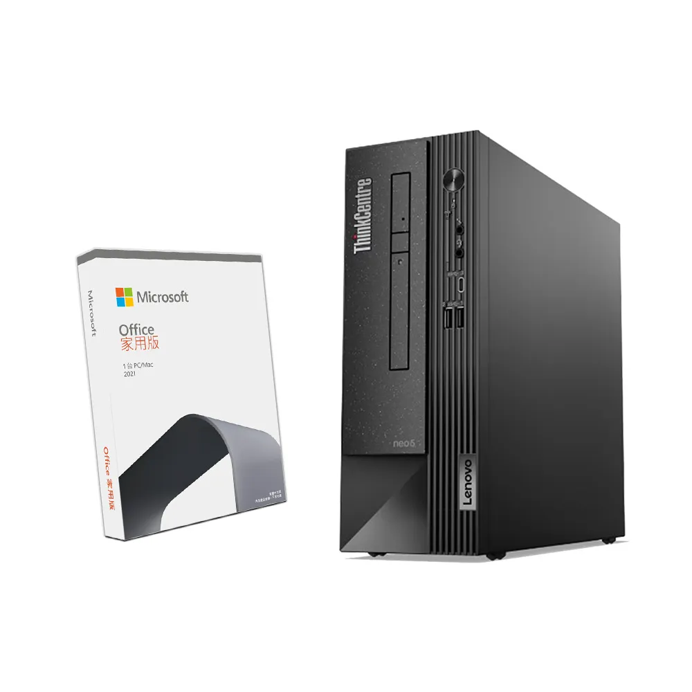 【Lenovo】Office2021組★Neo 50s商用電腦(i3-13100/16G/512G/W11P)