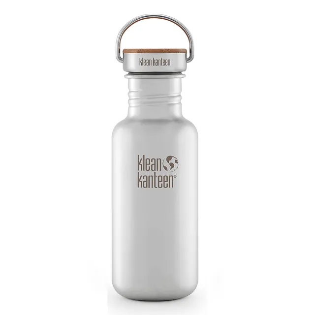 【Klean Kanteen】竹片鋼蓋不鏽鋼冷水杯(532ml)