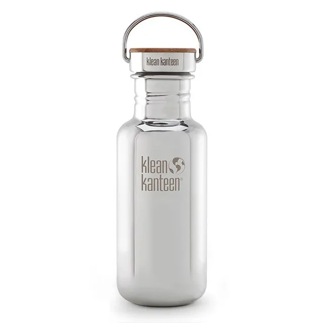 【Klean Kanteen】竹片鋼蓋不鏽鋼冷水杯(532ml)