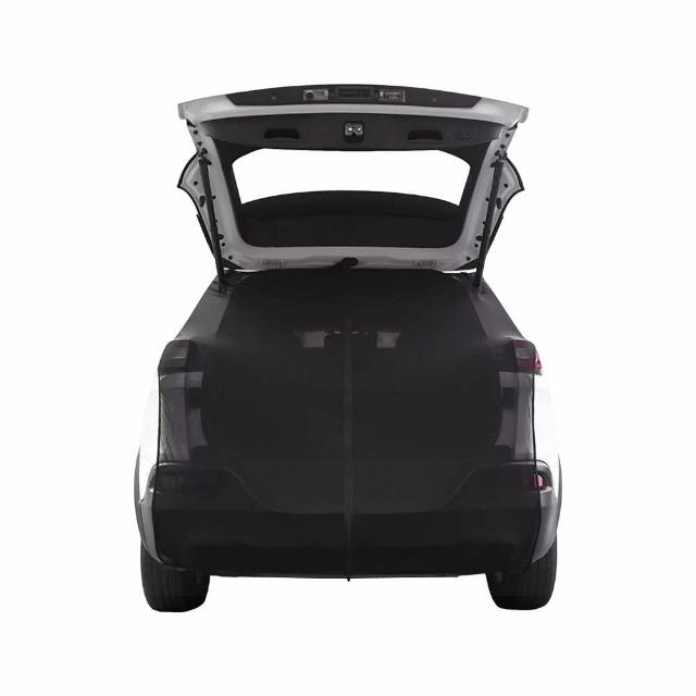 【舒而嘉】汽車磁吸式車尾蚊帳 M 116-120cm(防蚊蟲 通風遮陽 附收納袋 SUV 休旅車 露營 車宿 車露)