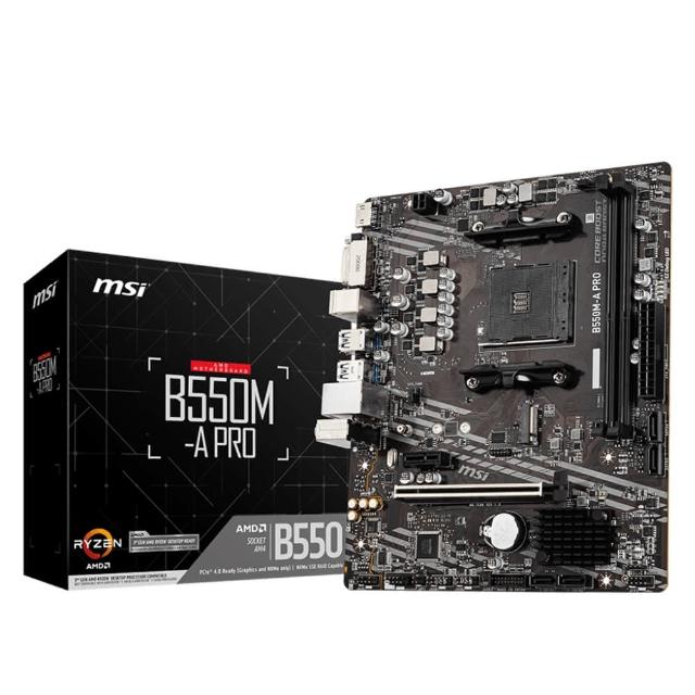 【MSI 微星】B550M-A PRO DDR4 主機板