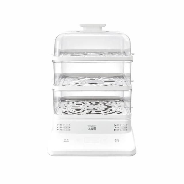  大家源 TCY-322501 電鍋，專為家庭設計的10人份大容量煮飯神器，採用304不鏽鋼內鍋，耐用不易生鏽。灰色系外觀時尚，尺寸寬38x深30.2x高25.9cm，重量僅2.27kg，輕鬆收納。110V/60Hz電壓，消耗功率600~700W，高效節能。配件包含計量杯、耐高溫飯匙、說明書及1年保固書，BSMI認證R73416，中國製造，適合大戶人家使用，煮飯蒸煮一鍋搞定，提升廚房生活品質。 