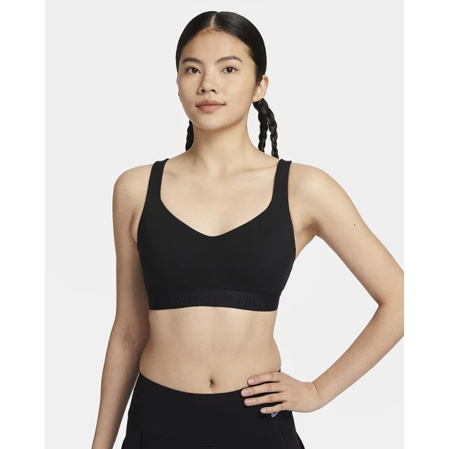 NIKE 耐吉 運動內衣 運動 訓練 Nike Dri-FIT 女 AS W NK DF INDY HGH SPT BRA 黑色(FD1069010)