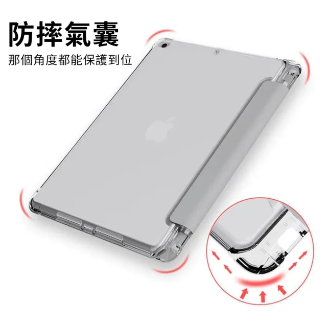 【YUNMI】ipad 9/ipad 8 10.2吋 通用 變形金剛保護殼 Y折支架 智能休眠 帶筆槽 平板保護套
