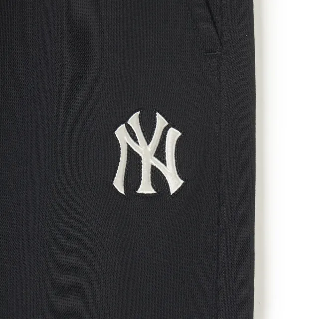 【MLB】小Logo運動褲 休閒長褲  紐約洋基隊(3APTB0841-50BKS)