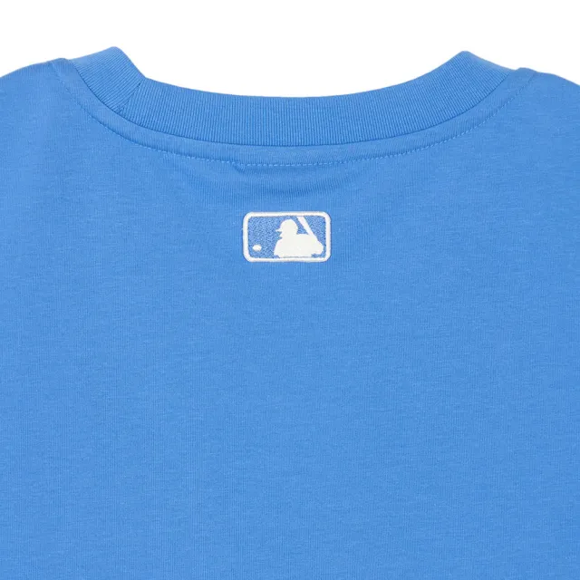 【MLB】涼感速乾短版T恤 Varsity系列 洛杉磯道奇隊(3FTSV0443-07BLP)