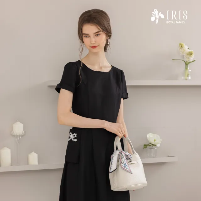 【IRIS 艾莉詩】現代經典修身連衣裙-3色(42677)