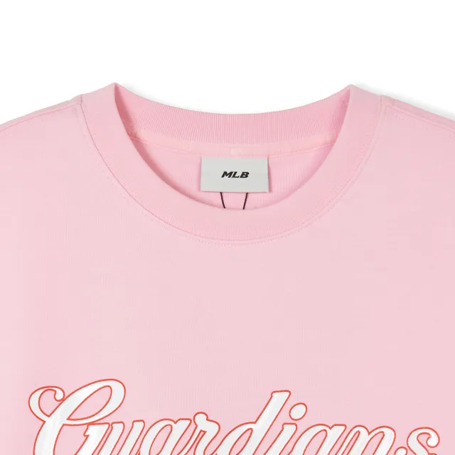 【MLB】女版短袖T恤 Varsity系列 克里夫蘭守護者隊(3FRSV1543-45PKL)