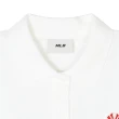 【MLB】女版抗UV防曬短袖Polo衫 Heart系列 紐約洋基隊(3FPQH0243-50WHS)