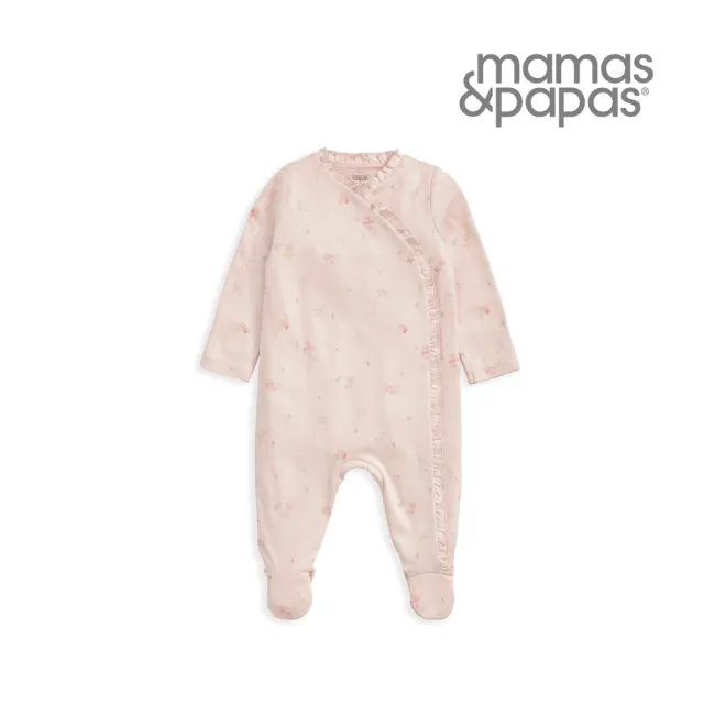 【Mamas & Papas】小野花-斜襟連身衣(4種尺寸可選)