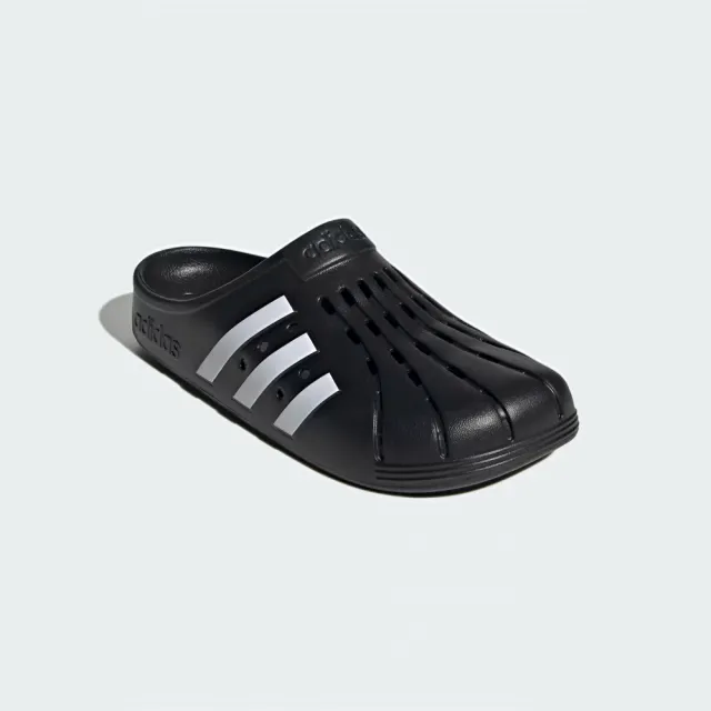 【adidas 愛迪達】拖鞋 男鞋 女鞋 運動 ADILETTE CLOG 黑 GZ5886