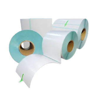 【好米】標籤紙 標籤貼紙50*30mm 4捲(熱感應紙 感應紙 商品標示法適用 熱敏貼紙 三防熱敏 標籤機用)