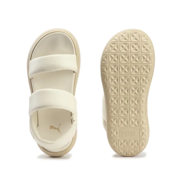 【PUMA】涼鞋 女鞋 運動 MAYU PUFFY SANDALS WNS 米 39945101