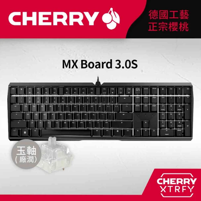 Cherry Cherry MX Board 3.0S 黑正刻 玉軸(#Cherry #MX #Board #3.0S #正刻 #黑 #玉軸)