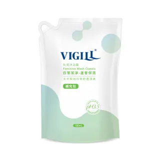 【VIGILL 婦潔】私密沐浴露180ml補充包 私密清潔(女性私密清潔 私密保養出國必備)