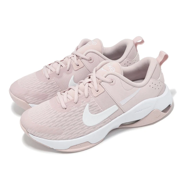 NIKE 耐吉 訓練鞋 Zoom Bella 6 女鞋 粉 白 氣墊 緩衝 穩定 交叉訓練 運動鞋(DR5720-601)