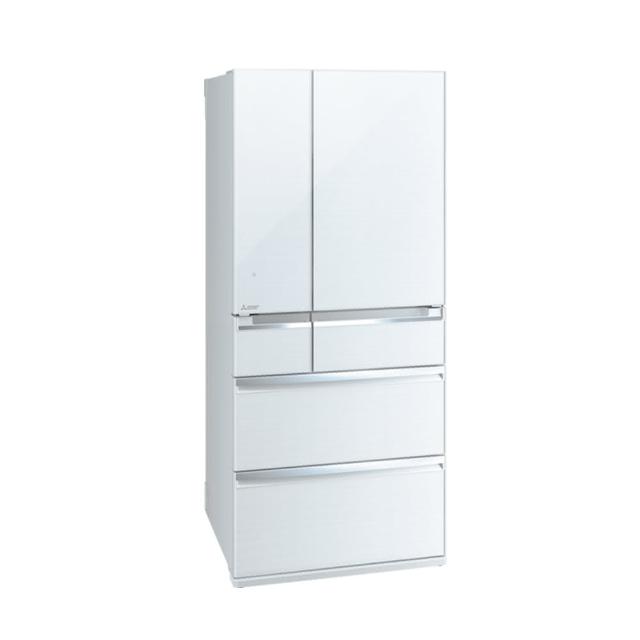 【MITSUBISHI 三菱電機】705L日製玻璃鏡面變頻六門冰箱(MR-WX71C-W-C1  水晶白)