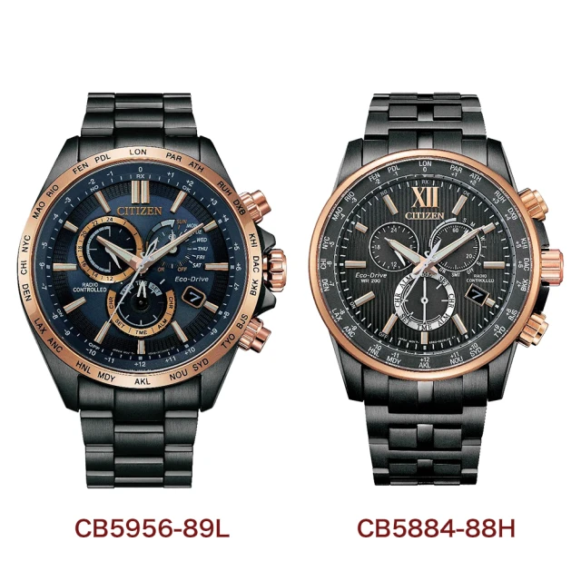 SEIKO 精工 CS系列 時尚三眼計時腕錶(SBTR033
