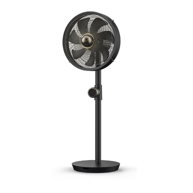 【嘉儀】瑞士Stylies URANUS 天王星金屬材質14吋DC風扇(多角度擺頭/12段風速/磁吸式搖控器/DC節能扇)