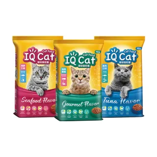 【IQ CAT】聰明貓乾糧-多種口味 10KG(貓飼料/成貓)