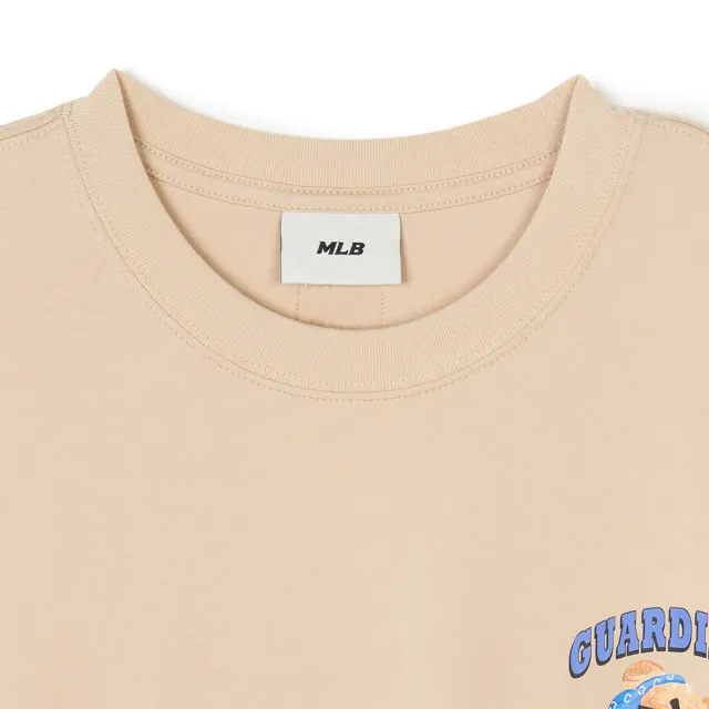 【MLB】短袖T恤 Mega Bear系列 克里夫蘭守護者隊(3ATSE0243-45BGL)